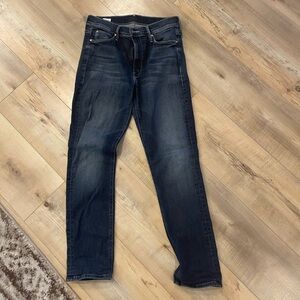 Mother mid rise dazzler ankle 28 jeans